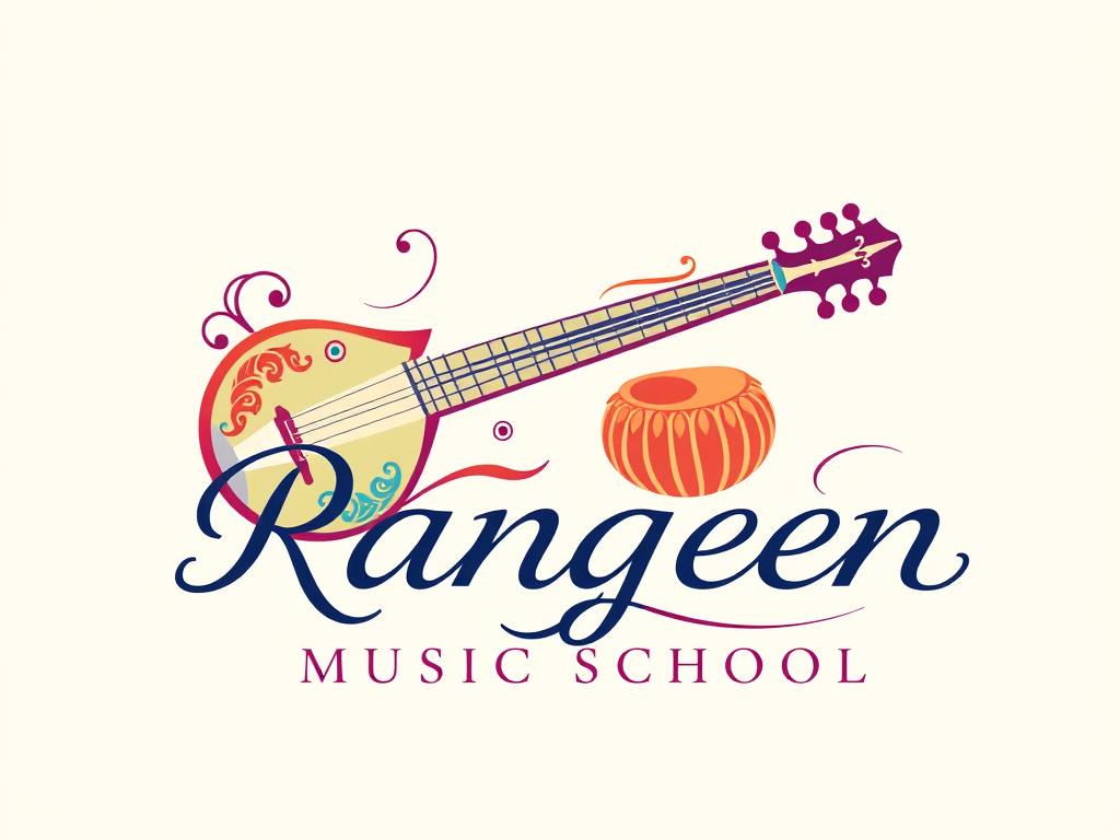 Rangeen Music School Logo